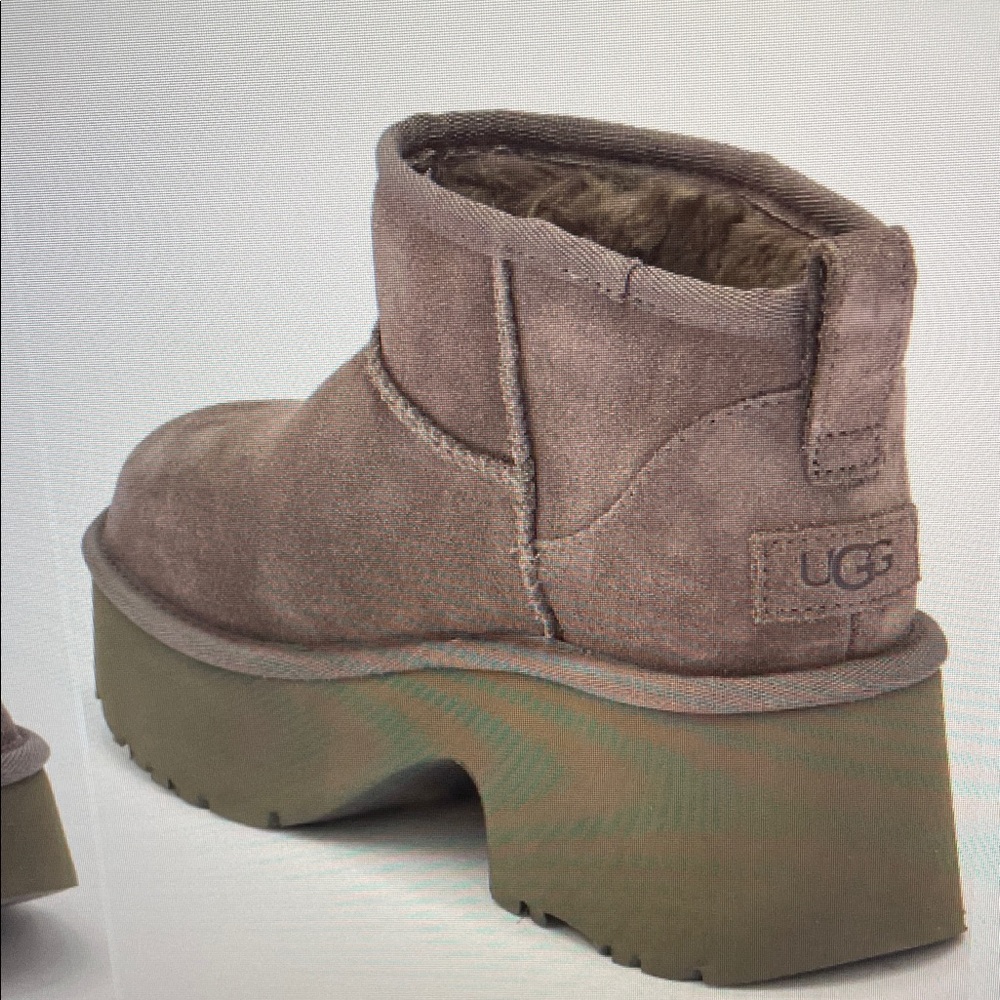 UGG Women's Classic Mini New Heights Platform HCK Boots - Picture 9 of 13